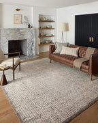 Loloi Darby Collection DAR-04 Ivory/Stone 2'-7" x 10'-0" Runner Rug by Loloi