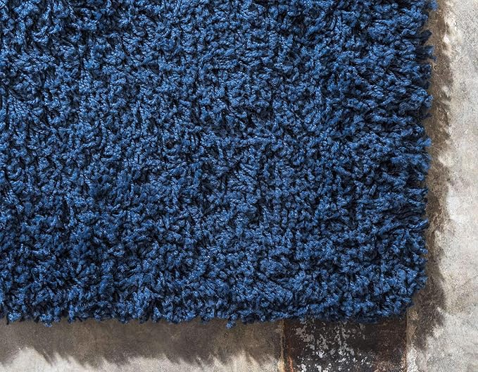 Unique Loom Solid Shag Collection Area Rug - Image 8