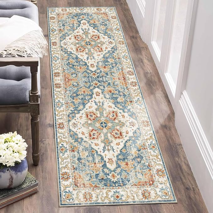 Enkor Runner Rugs for Hallway, 2x6 Washable Soft Non Slip Floor Rugs for Kitchen - Image 6