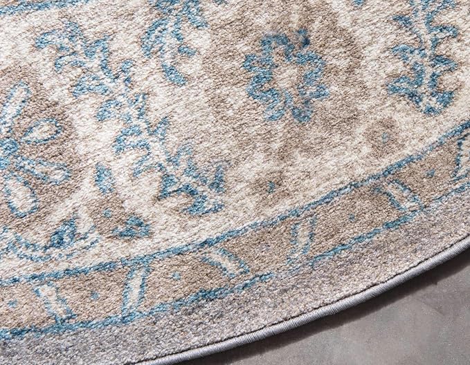Unique Loom Salzburg Collection Classic Traditional Design Oriental Inspired - Image 5