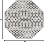 Unique Loom Outdoor Trellis Collection Area Rug - Image 2