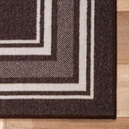 Beverly Rug Non Slip Area Rugs 3x5 Modern Bordered Non Skid Rubber Backing Soft - Image 5