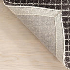 Rugs USA 6x9 Melrose Checked Wool Indoor Area Rug, Contemporary Farmhouse - Image 5