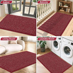 BEQHAUSE Dirt Trapper Door Mat 32" x 48", Non-Slip Washable Doormats Entrance - Image 8