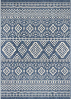 Beverly Rug Waikiki Boho Indoor Outdoor Rug 9x12, Washable Outside Carpet - Image 3