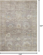 Loloi Magnolia Home by Joanna Gaines Millie Collection MIE-05 Stone/Natural - Image 2