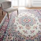 Home Dynamix Premium Sakarya Traditional Medallion Border Area Rug by Home+Dynamix
