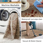 vivorug Runner Rug 2'x8' Vintage Washable Non-Slip Runners - Image 4