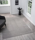 Annabel Modern Geometric Area Rug by RUGGERRUGS