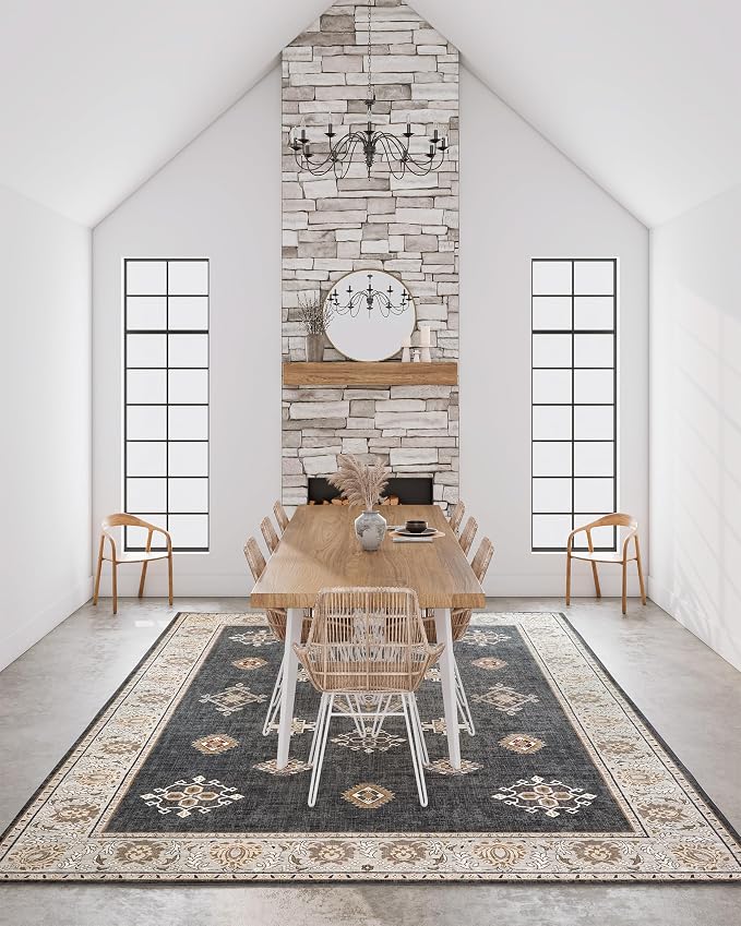ILANGO Area Rugs 9'x12' Non Slip - Image 2