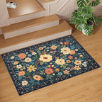DUKINO 2x3 Rugs for Entryway, Floral Indoor Washable Door Mat, Non Slip Boho - Image 8
