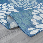 Beverly Rug Outdoor Rug 6x9 Modern Exotic Tropical Leaf Area Rugs - Image 4