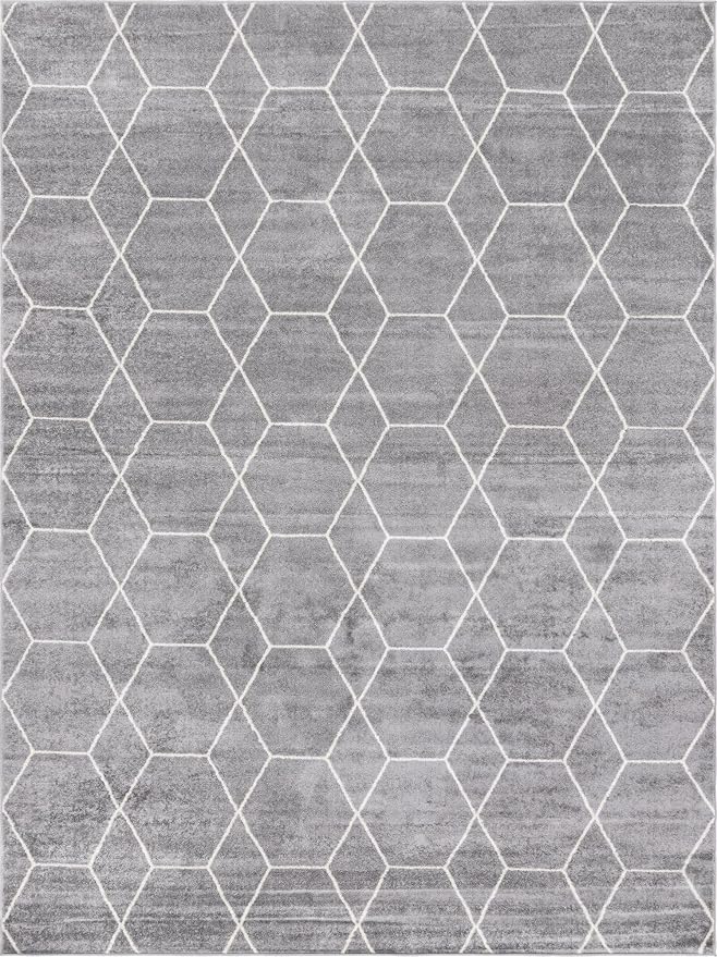 Unique Loom Trellis Frieze Collection Area Rug - Image 9