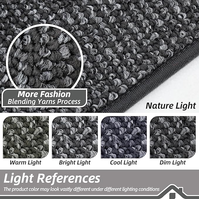 BEQHAUSE 2x3 Entryway Rug Indoor Door Mat Non-Slip Washable, Hallway Rugs - Image 8