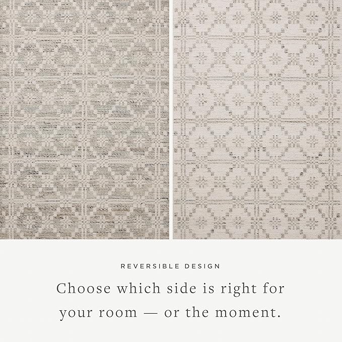 Loloi Angela Rose Rivers Collection RIV-02 Lagoon/Ivory 7'-9" x 9'-9" - Image 4