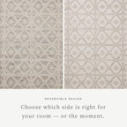 Loloi Angela Rose Rivers Collection RIV-02 Lagoon/Ivory 3'-6" x 5'-6" - Image 3