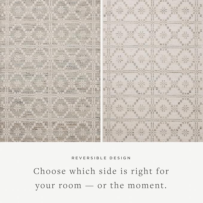 Loloi Angela Rose Rivers Collection RIV-02 Lagoon/Ivory 3'-6" x 5'-6" - Image 3