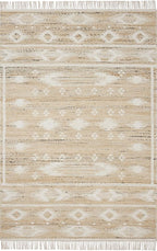 Loloi Angela Rose Rivers Collection RIV-04 Natural/Ivory 3'-6" x 5'-6" - Image 3