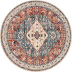 KOZYFLY Boho Round Rug 5 Ft Rugs - Image 8