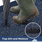 BEQHAUSE Indoor Door Mat 24" x 36", Dirt Trapper Door Mats Non-Slip Entryway - Image 3