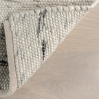 Rugs USA Santa Ynez Ivory/Grey, Wool & Cotton, Soft and Cozy, High Traffic - Image 3