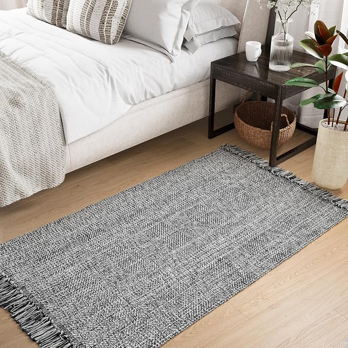 Collive Washable Area Rug 3' x 5', Modern Woven Kitchen Rugs - Image 6