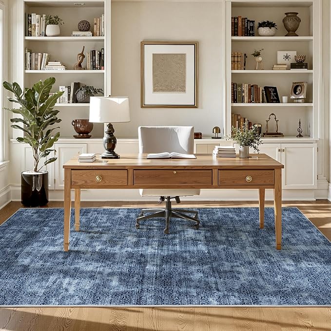 WITSHOCK 6x9 Area Rugs for Living Room: Machine Washable Non Slip Modern - Image 6