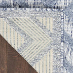 Nourison Home Versatile Denim Blue 7' x 10' Area Rug - Image 12