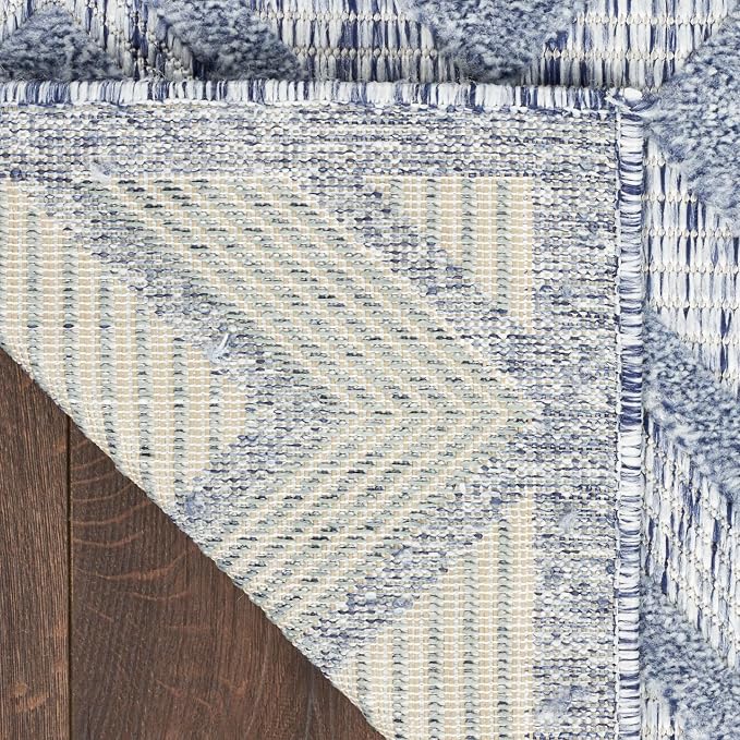 Nourison Home Versatile Denim Blue 7' x 10' Area Rug - Image 12
