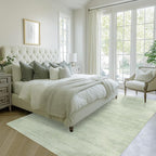 Sage Green 9x12 Area Rug Living Room Minimalist Modern Abstract Style Extra - Image 9