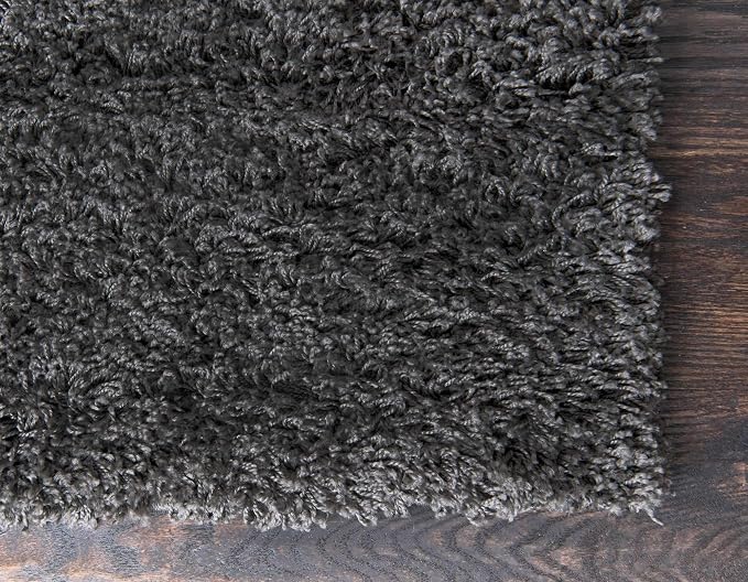 Unique Loom Solid Shag Collection Area Rug - Image 9
