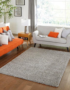 Unique Loom Solid Shag Collection Area Rug - Image 11