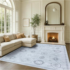 Fame Rugs Turkish Rug. Washable Vintage Oriental Antique Inspired Traditional by FameRugs