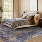 Kokia Abstract Area Rugs 9x12 Bedroom Washable Decor Low Pile Non-Slip - Image 5