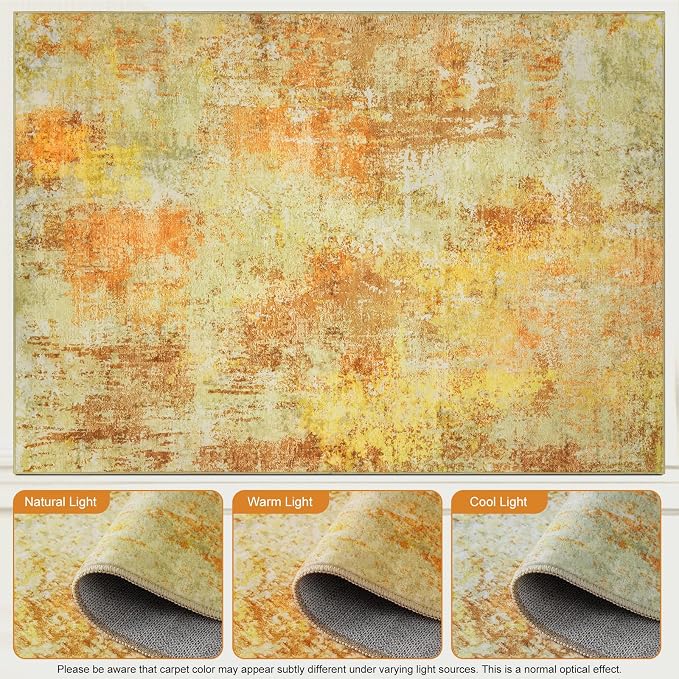 Washable Area Rugs for Living Room 9x12 - Image 7