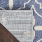 Nourison Home Nourison Essentials Blue Ivory 8' x 10' Area Rug - Image 10
