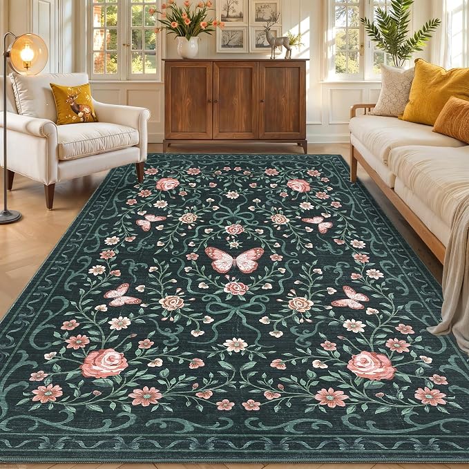 GarveeHome 8x10 Area Rugs for Living Room Washable Rugs Non Slip Stain - Image 8