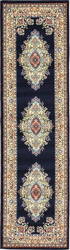 Unique Loom Reza Collection Traditional Persian Style Area Rug, 2 ft 7 in x 10 by UniqueLoom