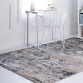 Rugs.com Leipzig Collection Rug – 10x14 Beige Low-Pile Rug Perfect by Rugscom