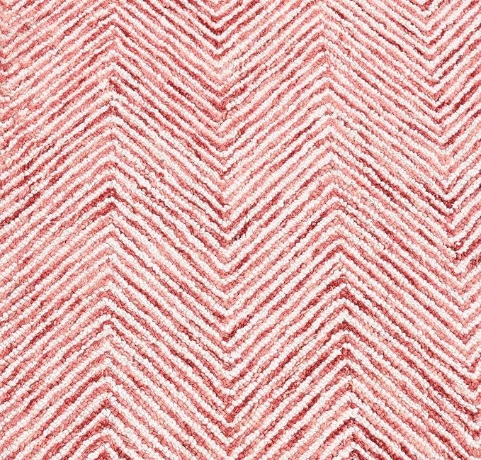 Modern Herringbone Chevron Collection Handcrafted Wool Area Rug - Image 6