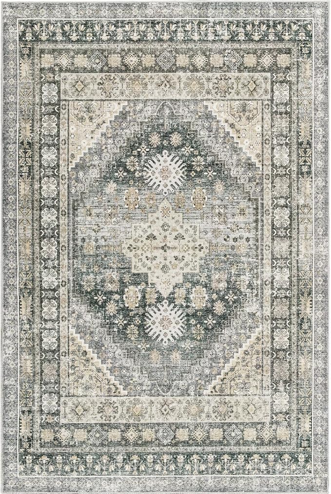 zesthome 8x10 Area Rugs for Living Room, Non-Slip Backing Washable Rugs - Image 2