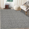 RUGSREAL Bedroom Area Rug 4x6 Modern Abstract Area Rug Stain Resistant Small by RUGSREAL