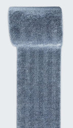 Well Woven Custom Size Hallway & Stair Runner- Harlow Pompeii Blue 27 Inches - Image 6