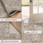 Moss Green 2'6" x 8' Runners for Hallways Non Slip, Extra Long Floor Runner for - Image 4
