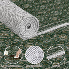 WITSHOCK Living Room Area Rugs 12x15: Soft Non-Slip Backing Washable Rugs - Image 6