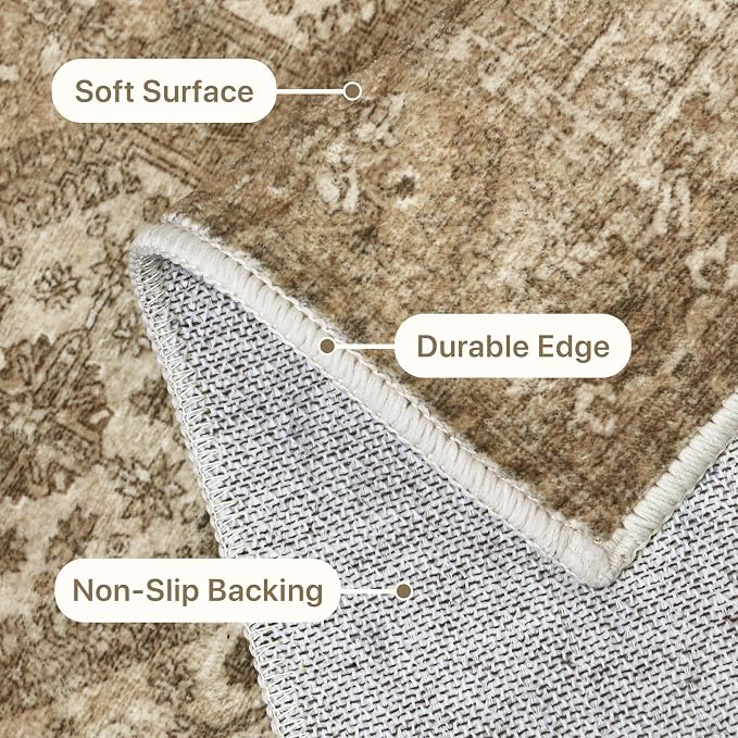 Bavni Clearance 2x3 Rugs for Entryway Indoor, Machine Washable Area Rug Non Slip - Image 8