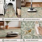 Washable Living Room Rug 6x9 - Image 4