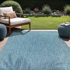 Beverly Rug Indoor Outdoor Rug 5x7, Washable Outside Carpet - Image 9