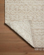 Loloi Angela Rose Rivers Collection RIV-03 Sand/Ivory 9'-3" x 13' Reversible - Image 8