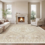 zesthome 10x14 Area Rugs, Stain Resistant Washable Rug, Ultra-Thin Rugs by Zesthome